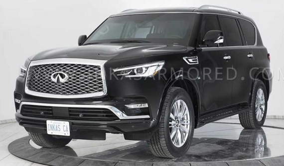 Inkas Infinity QX80 - SUV hạng sang bọc giáp chống đạn súng trường, lựu đạn được ra mắt