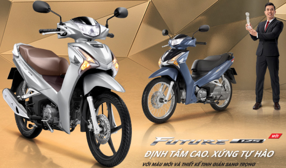 Honda Future 125 ra mắt phiên bản mới ấn tượng hơn với giá không đổi