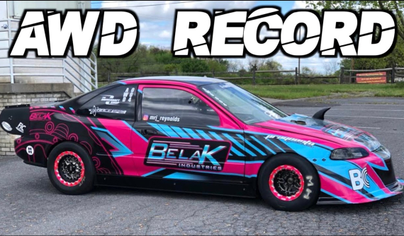 Chứng kiến chiếc Honda Civic độ 1.500 mã lực gia tốc từ 0-96 km/h chỉ trong 1,1 giây