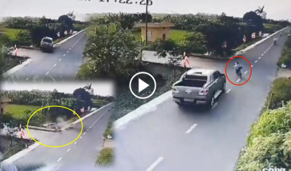 Hải Phòng: Xe bán tải kéo lê bé trai đạp xe trên đường 15m, tài xế rời khỏi hiện trường