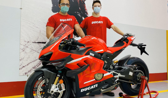 Siêu mô tô nhẹ nhất thế giới Ducati Superleggera V4 sẵn sàng sản xuất hàng loạt