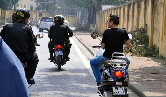 Cảnh sát cơ động được xử phạt trong trường hợp nào sau Nghị định 100?