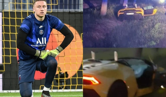 Ngôi sao cũ của Chelsea phá hỏng siêu xe Lamborghini Huracan Evo Spyder đi thuê