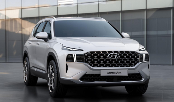Hyundai Santa Fe 2021 chính thức "hiện nguyên hình" với thiết kế táo bạo và hiện đại