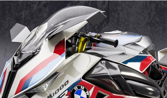 Sport bike đến từ tương lai BMW M1000RR Electric Supercharger lộ thiết kế đẹp "nín thở"