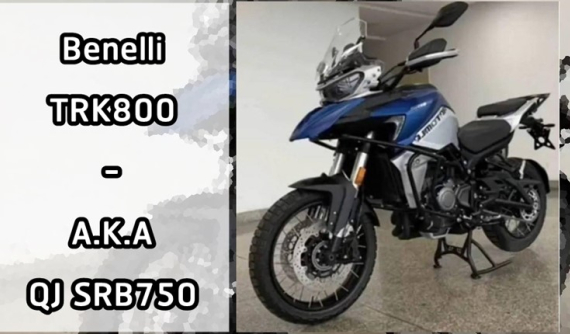 Hãng xe Trung Quốc QJMoto tung ra Adventure 750 phân khối được cho là tiền thân của Benelli TRK800 trước khi ra mắt