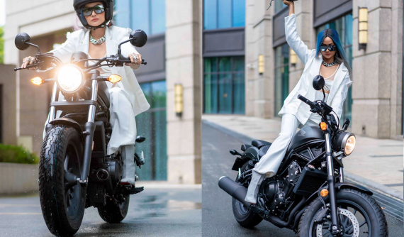 Mô tô phân khối lớn mà Hoa hậu H'Hen Niê vừa mua có giá bao nhiêu?