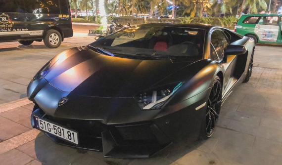 Hết Phú Quốc, siêu xe Lamborghini Aventador hơn 23 tỷ đồng của doanh nhân Sài thành lại có mặt ở Đà Nẵng