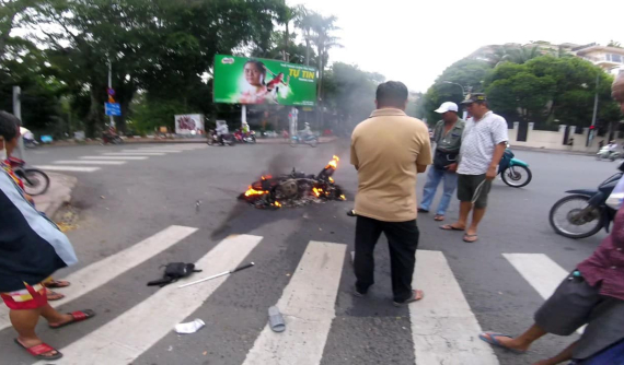 Video: Cảnh sát truy đuổi 2 tên cướp trên xe Yamaha Exciter và cái kết mãn nhãn