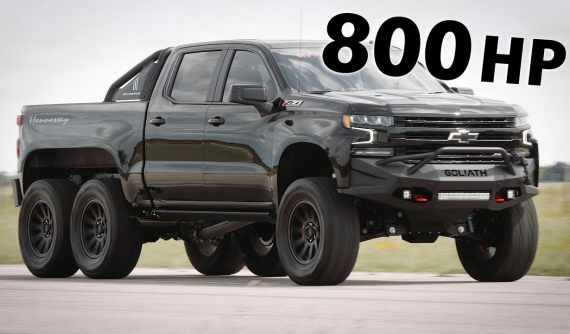 Goliath 6x6 - Chiếc bán tải Chevrolet Silverado quái vật với 800 mã lực và cái giá 8,7 tỷ đồng
