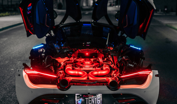 Đây là hình ảnh ban đầu của siêu xe McLaren 720S 2020 với bộ phận in 3D đầu tiên trên thế giới