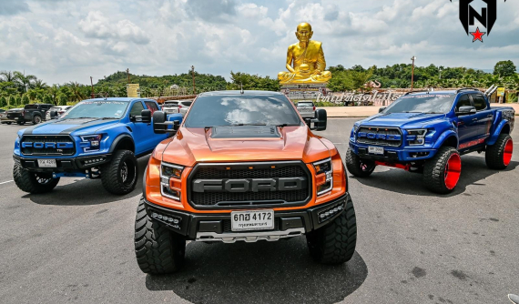 Xưởng độ này chuyên biến những chiếc xe bán tải Ford Ranger Raptor thành F-150 Raptor