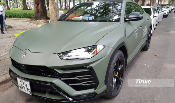 Soi diện mạo chiếc Lamborghini Urus phong cách nhà binh của ông Đặng Lê Nguyên Vũ