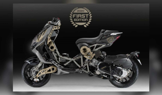 Xe ga thể thao Italjet Dragster 2020 F1rst Edition trình làng: Màu sắc tuyệt đẹp, thiết kế độc đáo và số lượng giới hạn