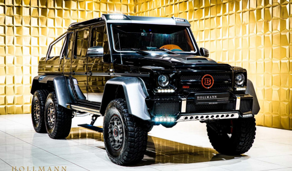 Mercedes-AMG G63 6x6 độ Brabus - Quái vật cực ngầu được chào bán giá trên 20 tỷ đồng