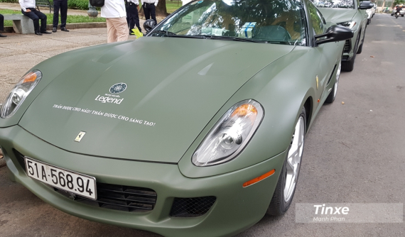 Cận cảnh siêu xe Ferrari 599 GTB độc nhất tại Việt Nam của ông Đặng Lê Nguyên Vũ
