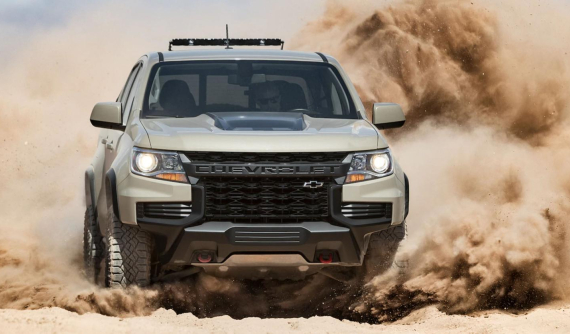 Chevrolet Colorado 2021 được hé lộ thiết kế theo phong cách xe bán tải cỡ lớn Silverado