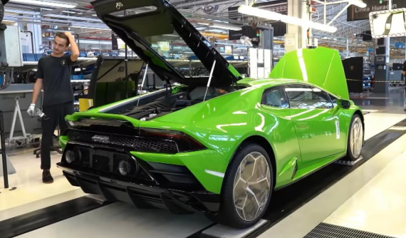 Khám phá chi tiết nhà máy và quá trình sản xuất siêu xe Lamborghini Huracan Evo