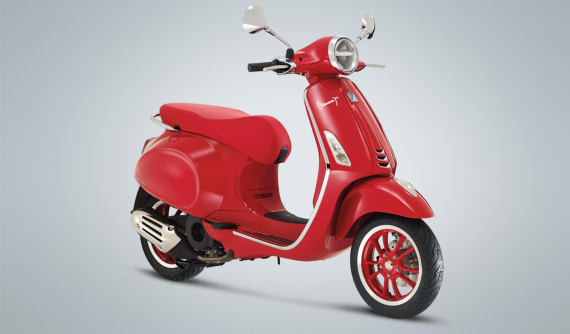 Vespa Primavera được bổ sung thêm phiên bản màu đỏ giống Vespa 946