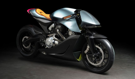 Siêu mô tô Aston Martin AMB 001 trang bị động cơ tăng áp turbo có số lượng chỉ 100 xe
