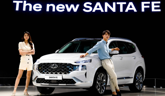 Hyundai Santa Fe 2021 chính thức trình làng tại Hàn Quốc, giá từ 623 triệu đồng