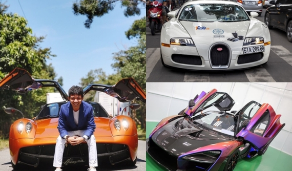 Bộ 3 hypercar siêu đắt đỏ dần khẳng định độ chơi xe của đại gia Việt, công lớn dành cho Minh "Nhựa"