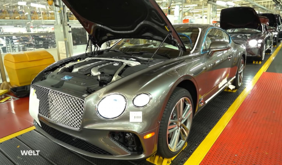 Khám phá chi tiết nhà máy và quá trình sản xuất xe sang Bentley Continental GT W12
