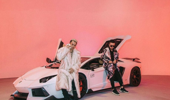 Dàn xe "khủng" xuất hiện trong các MV của rapper Binz
