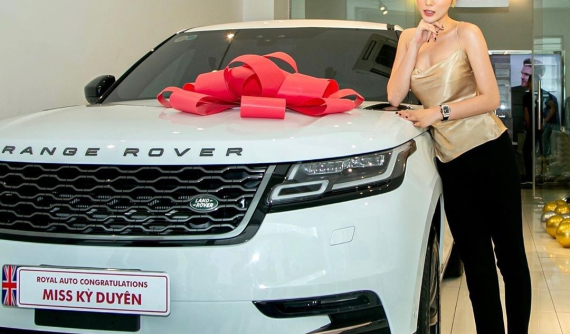 Hoa hậu Kỳ Duyên tậu Range Rover Velar