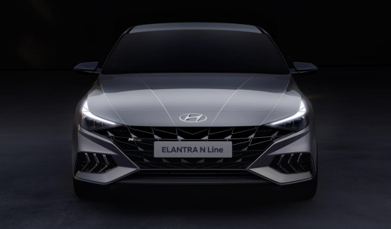 Hyundai Elantra N Line 2021 lộ diện với thiết kế hấp dẫn