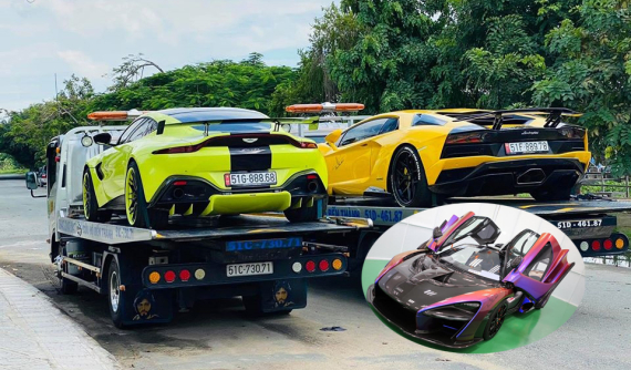 Doanh nhân quận 12 mang cặp siêu xe khủng ra hà nội nhưng McLaren Senna mới là cái tên được mong chờ