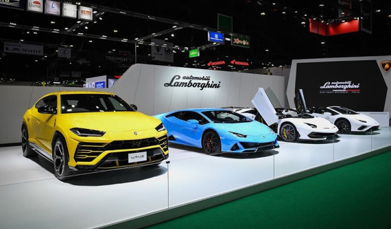 Chiêm ngưỡng dàn siêu xe gần 100 tỷ đồng ở gian hàng Lamborghini tại triển lãm Bangkok Motor Show 2020