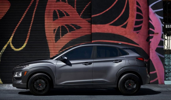 SUV cỡ B Hyundai Kona 2021 có thêm phiên bản "bóng đêm" Night Edition