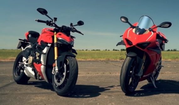 Siêu mô tô đọ sức: Ducati Panigale V4 R "đấu" Ducati Streetfighter V4 S và đây là kết quả