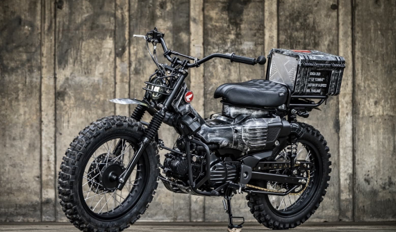 Chiêm ngưỡng Honda Cub độ "siêu địa hình" khiến dân chơi thèm thuồng