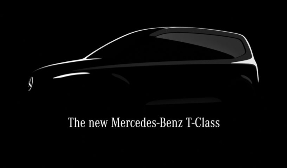 Mercedes-Benz hé lộ hình ảnh xe van hạng sang mới mang tên T-Class