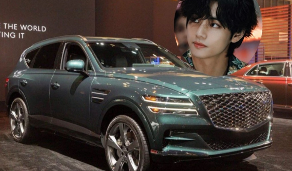 Xôn xao với thông tin nam ca sỹ V của ban nhạc BTS tậu SUV hạng sang Genesis GV80
