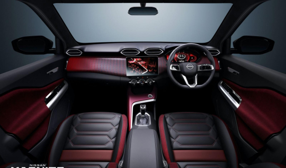 Hé lộ nội thất cá tính của SUV cỡ B giá rẻ Nissan Magnite mới