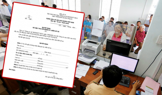 Các bước sang tên xe không chính chủ đơn giản theo quy định mới từ 1/8/2020