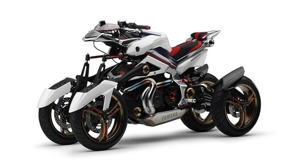 Yamaha Tesseract - Xe mô tô 4 bánh có khả năng di chuyển đỉnh cao