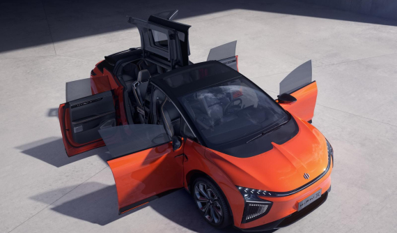 Human Horizons HiPhi X - SUV chạy điện 6 chỗ có thiết kế cửa độc đáo hơn cả Tesla Model X