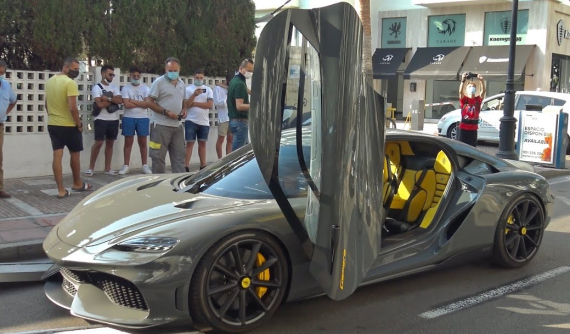 Siêu xe 4 chỗ ngồi Koenigsegg Gemera đầu tiên đến Tây Ban Nha