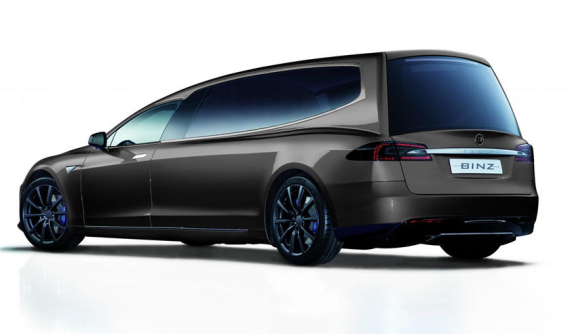 Binz.E - Chiếc xe tang lễ sang trọng, "thân thiện môi trường" dựa trên Tesla Model S
