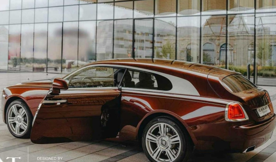 Coupe siêu sang Rolls-Royce Wraith được biến thành xe shooting brake với cốp rộng hơn