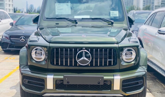 Mercedes-AMG G63 2020 màu độc về Việt Nam với 3 tuỳ chọn có giá sương sương bằng sedan hạng B