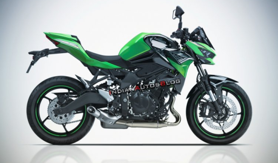 Phải chăng đây là thiết kế của naked bike Kawasaki Z25R mới với trang bị động cơ 4 xylanh?