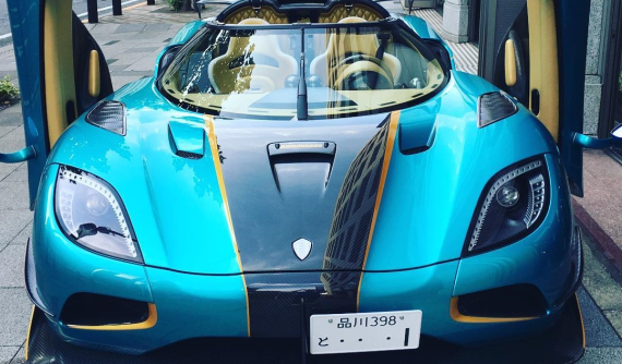 Cận cảnh 1 trong 3 chiếc Koenigsegg Agera RSR sản xuất độc quyền dành cho đại gia Nhật Bản