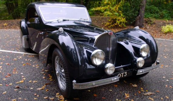Chiếc Bugatti Type 57S Atalante 1937 cổ điển cực hiếm này có giá đắt gấp 3 lần Chiron hiện đại