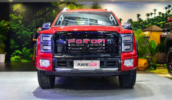 Foton General G9 - xe bán tải "nhái" thiết kế của Ford F-150 Raptor - trình làng