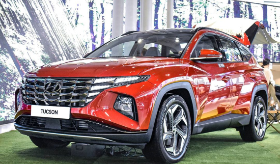 Ngắm hình ảnh "bằng xương, bằng thịt" của Hyundai Tucson 2021 mới về đại lý